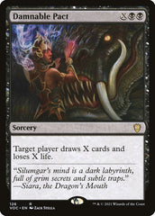 Pacto Condenável / Damnable Pact - Magic: The Gathering - MoxLand