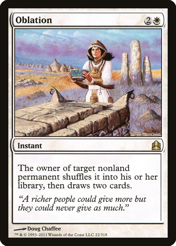 Oblação / Oblation - Magic: The Gathering - MoxLand