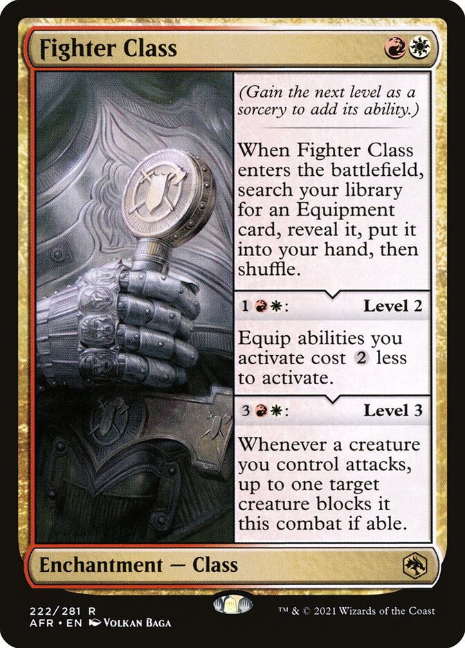 Classe: Guerreiro / Fighter Class - Magic: The Gathering - MoxLand