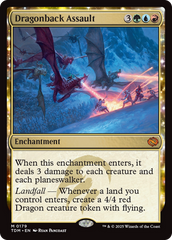 Assalto de Ginete de Dragão / Dragonback Assault - Magic: The Gathering - MoxLand