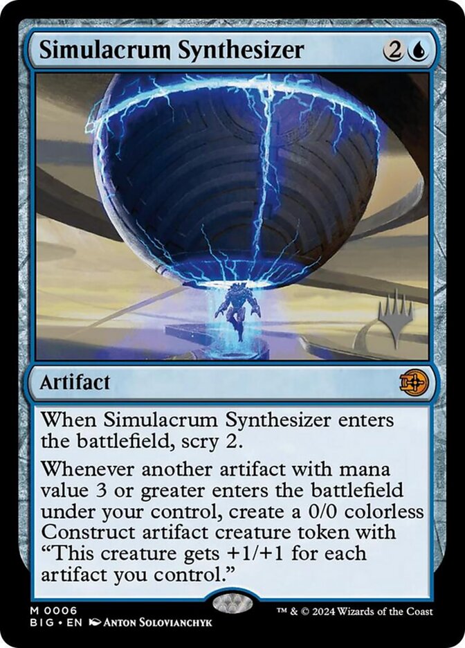 Sintetizador de Simulacros / Simulacrum Synthesizer - Magic: The Gathering - MoxLand