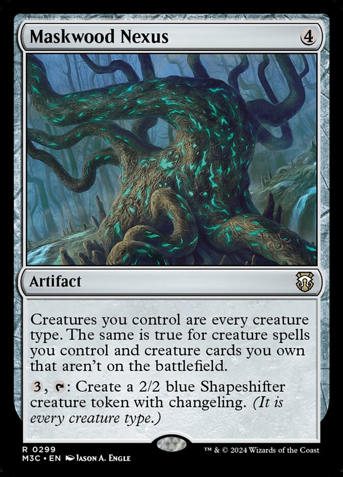 Nexo do Bosque das Máscaras / Maskwood Nexus - Magic: The Gathering - MoxLand