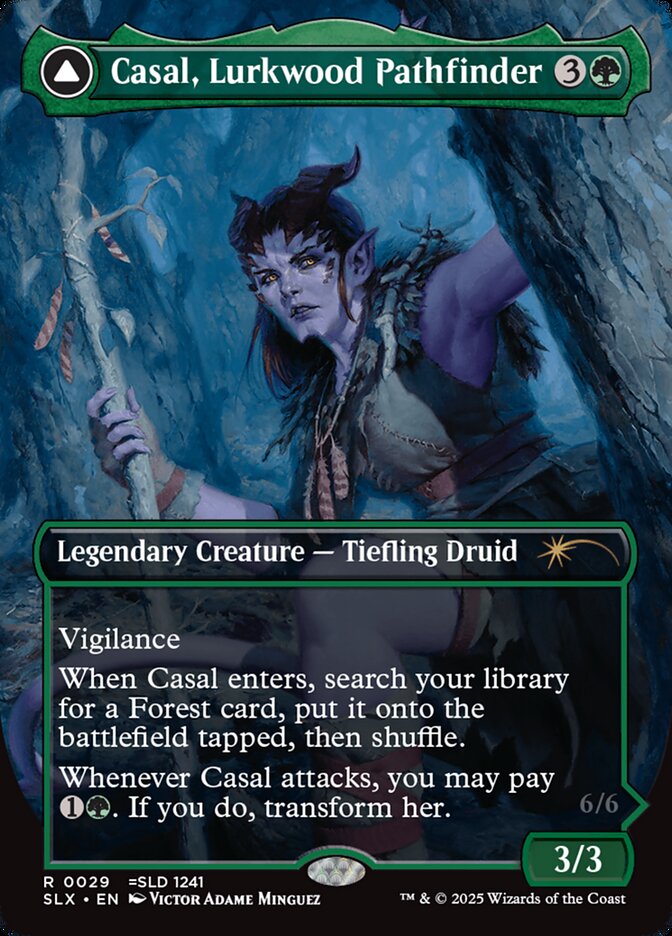 Casal, Lurkwood Pathfinder - Magic: The Gathering - MoxLand