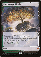 Bosque das Margens Cortantes / Razorverge Thicket - Magic: The Gathering - MoxLand
