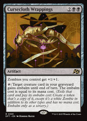 Mortalha Amaldiçoada / Cursecloth Wrappings - Magic: The Gathering - MoxLand