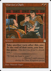 Warrior's Oath - Magic: The Gathering - MoxLand