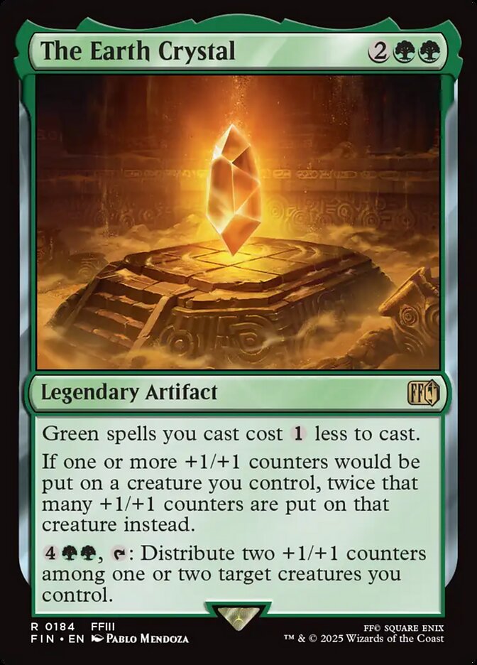 O Cristal da Terra / The Earth Crystal - Magic: The Gathering - MoxLand
