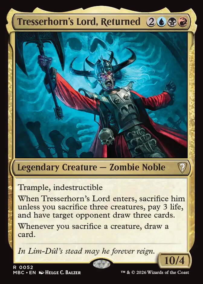 Tresserhorn's Lord, Returned - Magic: The Gathering - MoxLand