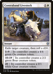 Contrabandear Gado / Contraband Livestock - Magic: The Gathering - MoxLand