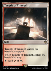 Templo do Triunfo / Temple of Triumph - Magic: The Gathering - MoxLand