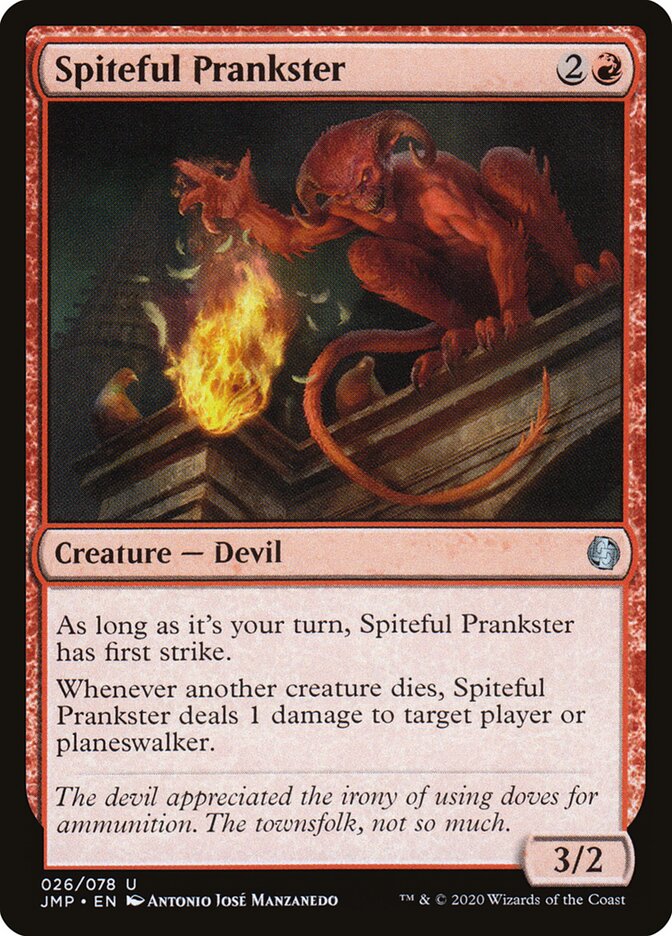 Spiteful Prankster / Spiteful Prankster - Magic: The Gathering - MoxLand