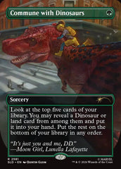 Comungar com os Dinossauros / Commune with Dinosaurs - Magic: The Gathering - MoxLand