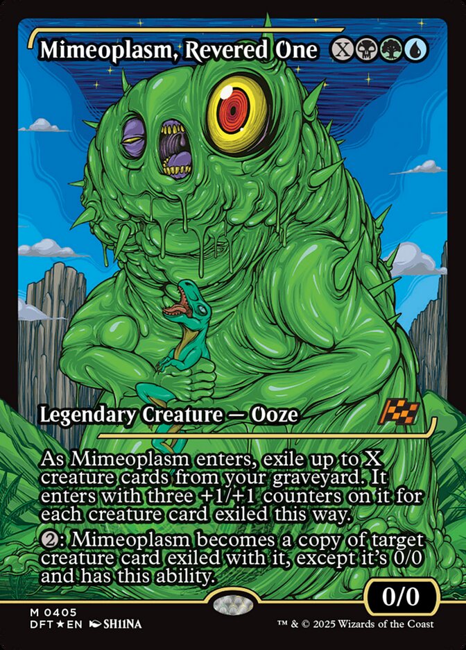 Mimeoplasma, o Reverenciado / Mimeoplasm, Revered One - Magic: The Gathering - MoxLand