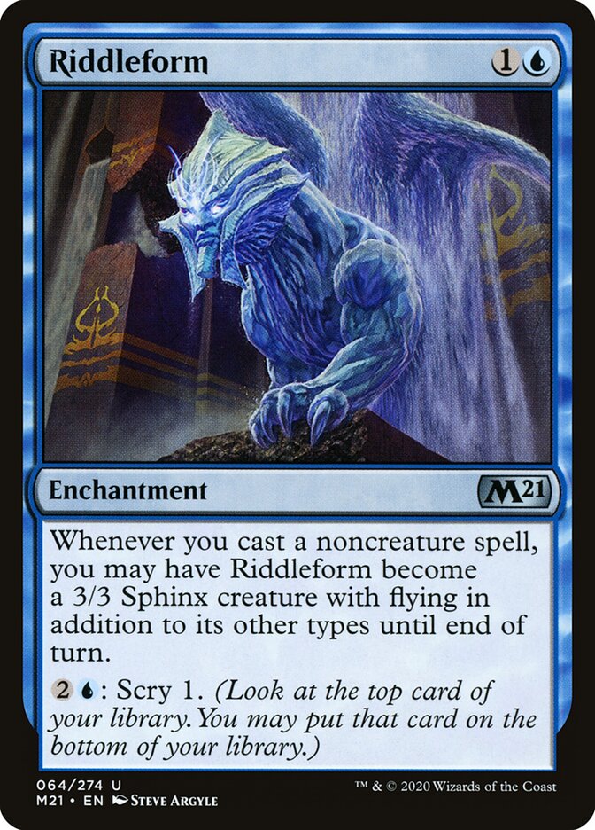 Enigmorfo / Riddleform - Magic: The Gathering - MoxLand