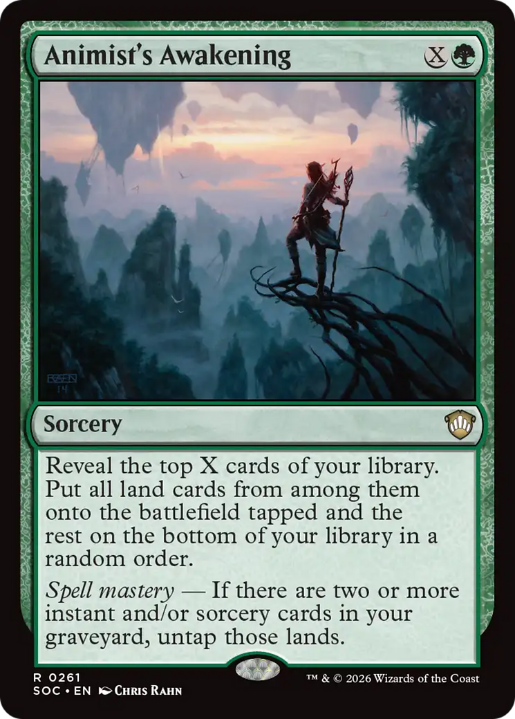 Despertar da Animista / Animist's Awakening - Magic: The Gathering - MoxLand