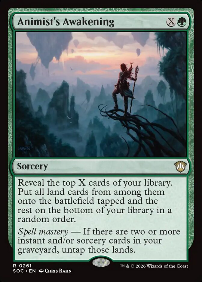 Despertar da Animista / Animist's Awakening - Magic: The Gathering - MoxLand