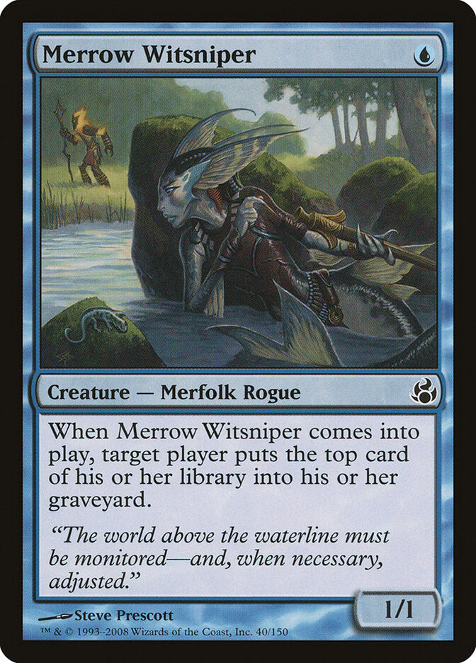 Mente-Atirador Sirenídeo / Merrow Witsniper - Magic: The Gathering - MoxLand