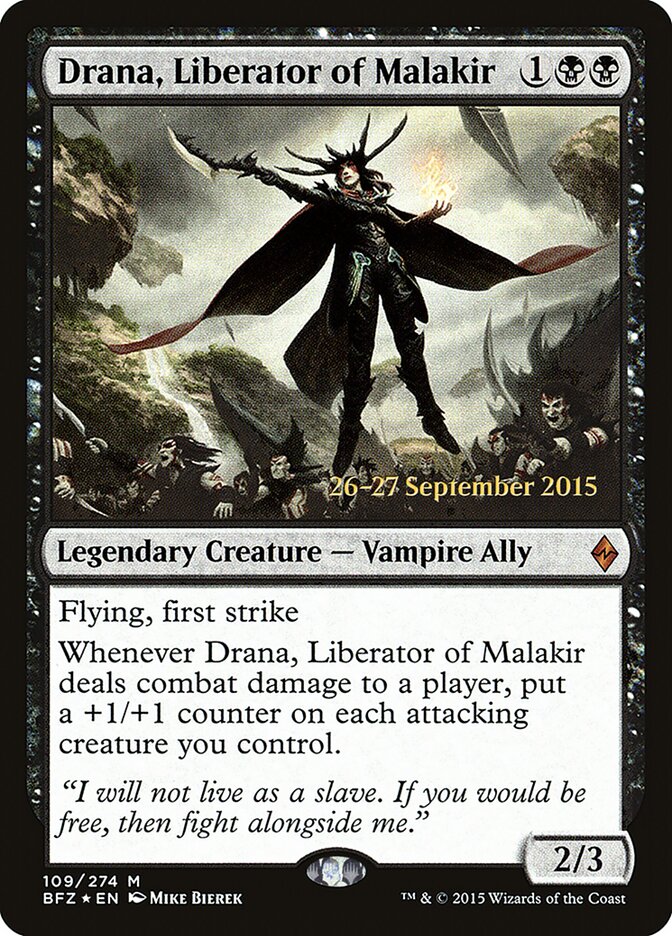 Drana, Libertadora de Malakir / Drana, Liberator of Malakir - Magic: The Gathering - MoxLand