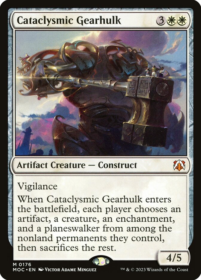 Mecanotitã Cataclísmico / Cataclysmic Gearhulk - Magic: The Gathering - MoxLand