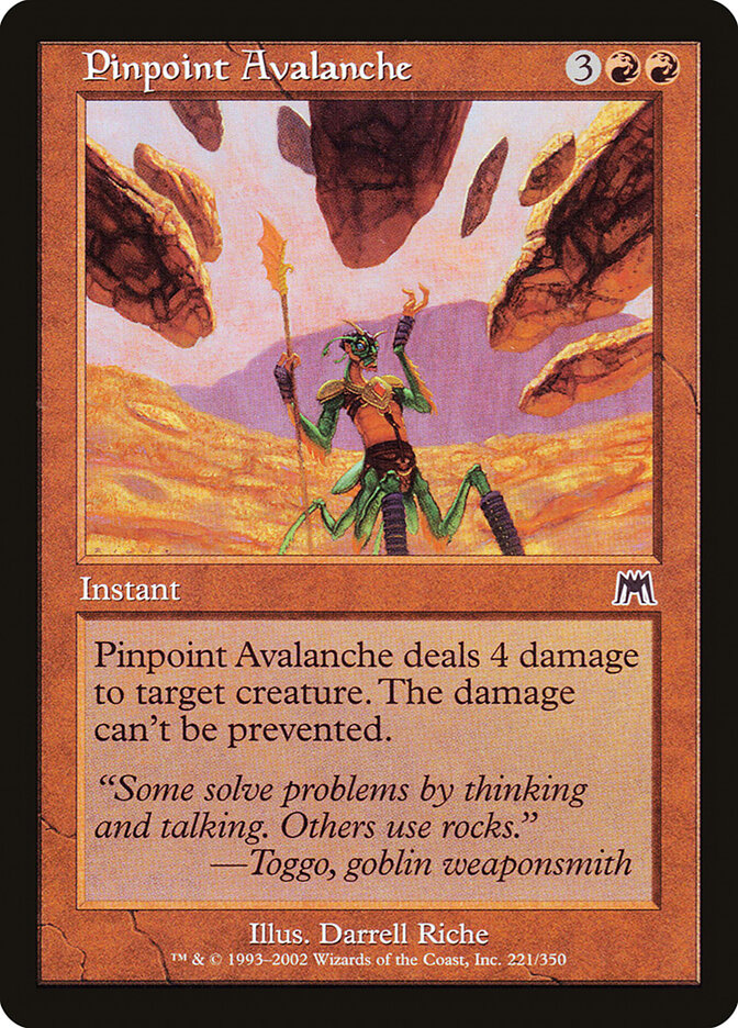 Avalanche Precisa / Pinpoint Avalanche - Magic: The Gathering - MoxLand