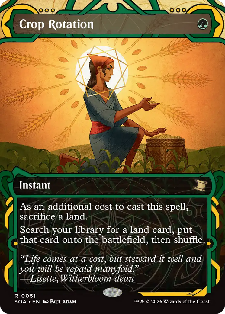 Rotação de Culturas / Crop Rotation - Magic: The Gathering - MoxLand