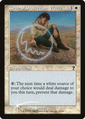 Círculo de Proteção: Branco / Circle of Protection: White - Magic: The Gathering - MoxLand