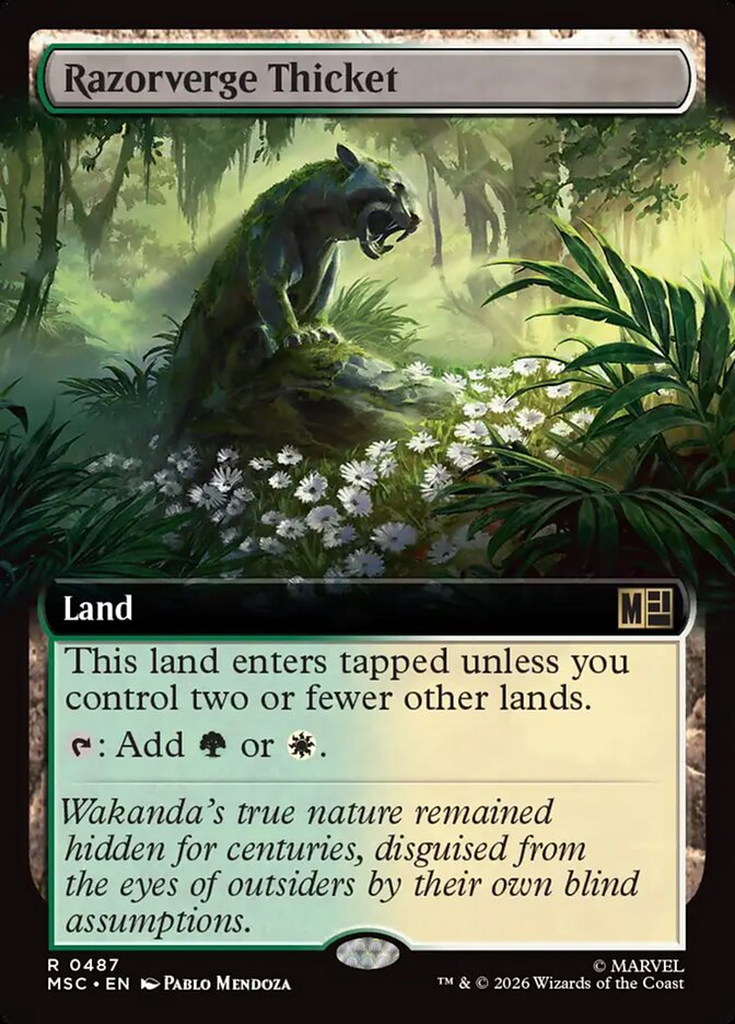 Bosque das Margens Cortantes / Razorverge Thicket