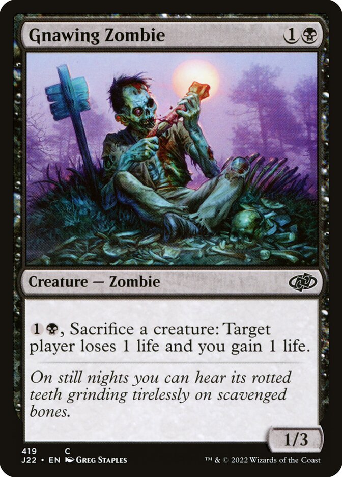 Zumbi Roedor / Gnawing Zombie - Magic: The Gathering - MoxLand