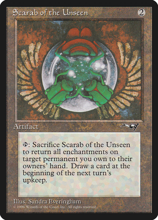 Escaravelho do Ilusionismo / Scarab of the Unseen - Magic: The Gathering - MoxLand