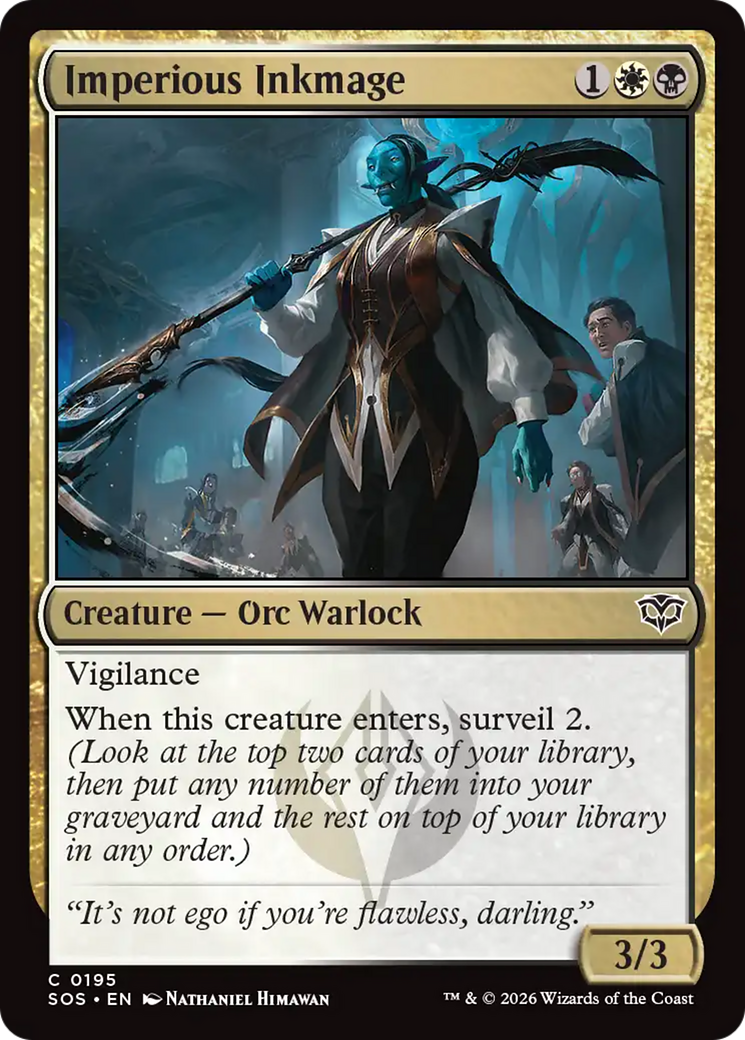 Imperious Inkmage - Magic: The Gathering - MoxLand