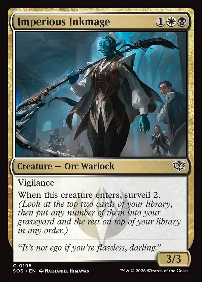 Imperious Inkmage - Magic: The Gathering - MoxLand