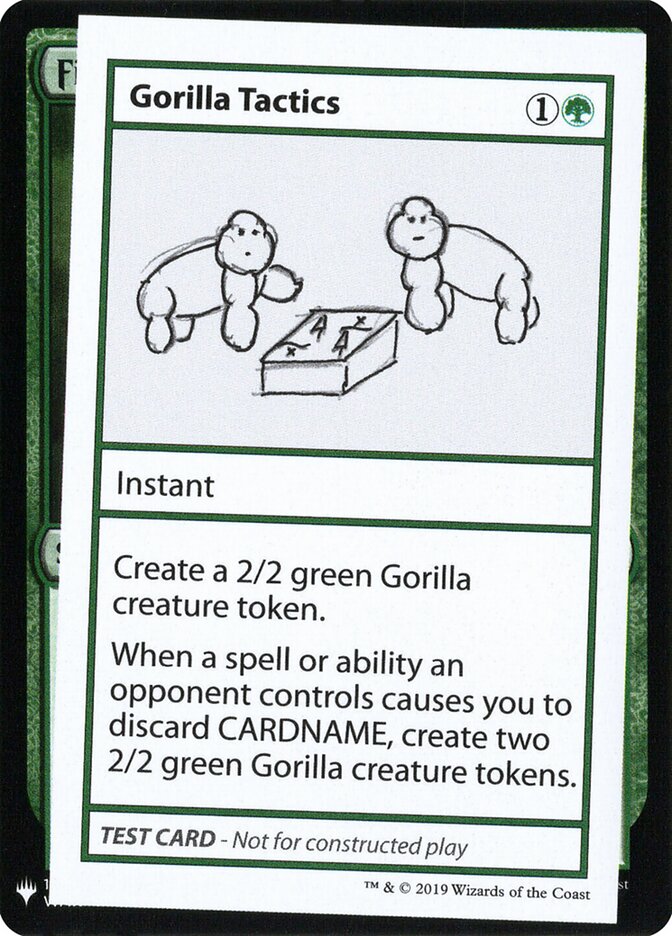 Gorilla Tactics - Magic: The Gathering - MoxLand