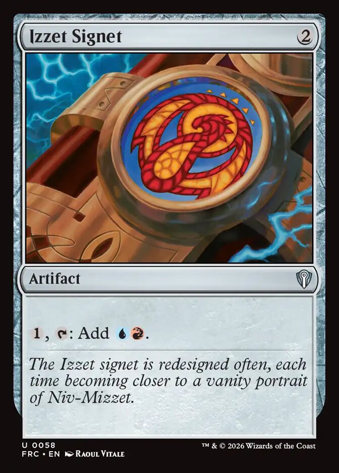 Sinete Izzet / Izzet Signet