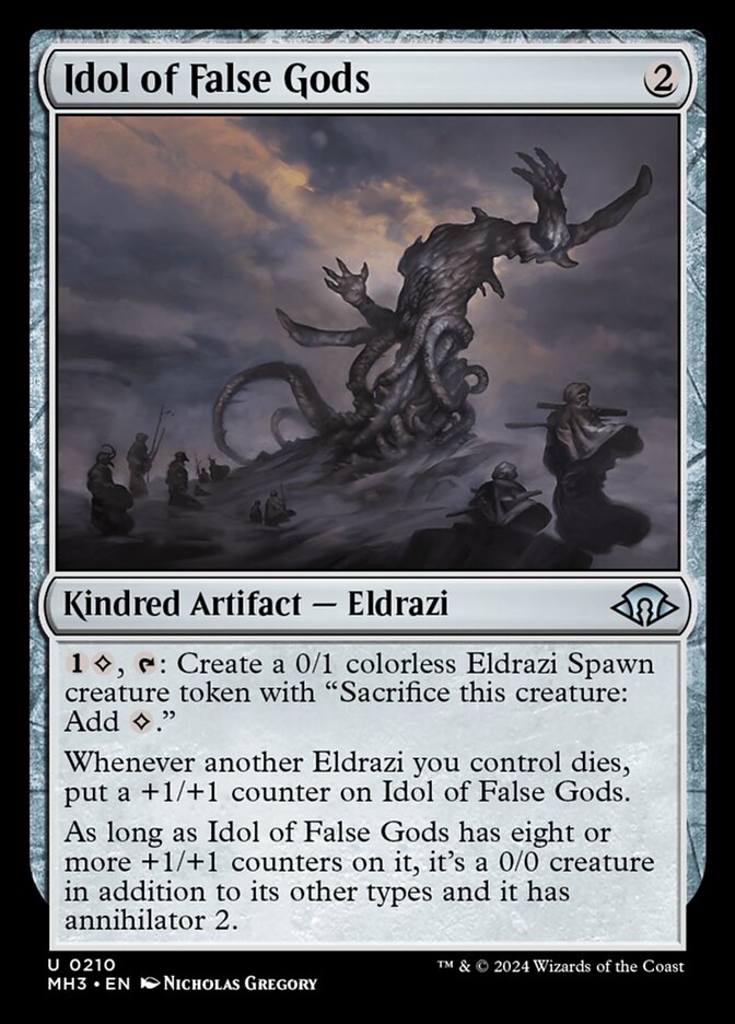 Ídolo dos Falsos Deuses / Idol of False Gods - Magic: The Gathering - MoxLand