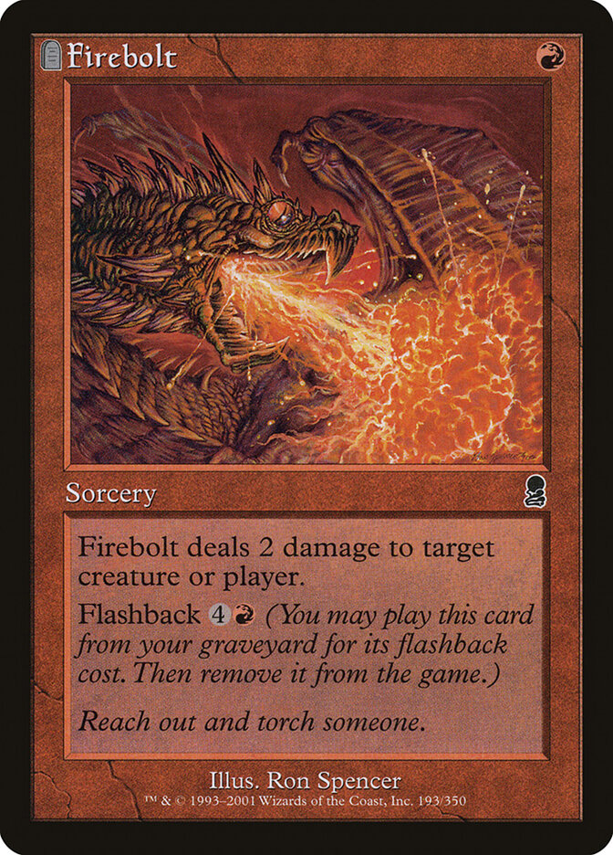 Raio de Fogo / Firebolt - Magic: The Gathering - MoxLand