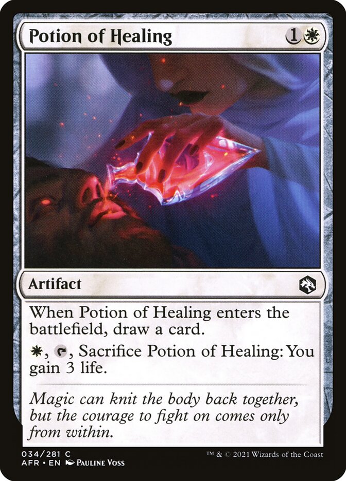 Poção de Cura / Potion of Healing - Magic: The Gathering - MoxLand