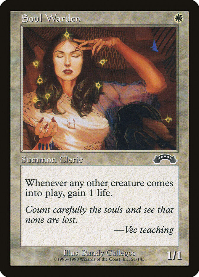 Encarregado das Almas / Soul Warden - Magic: The Gathering - MoxLand