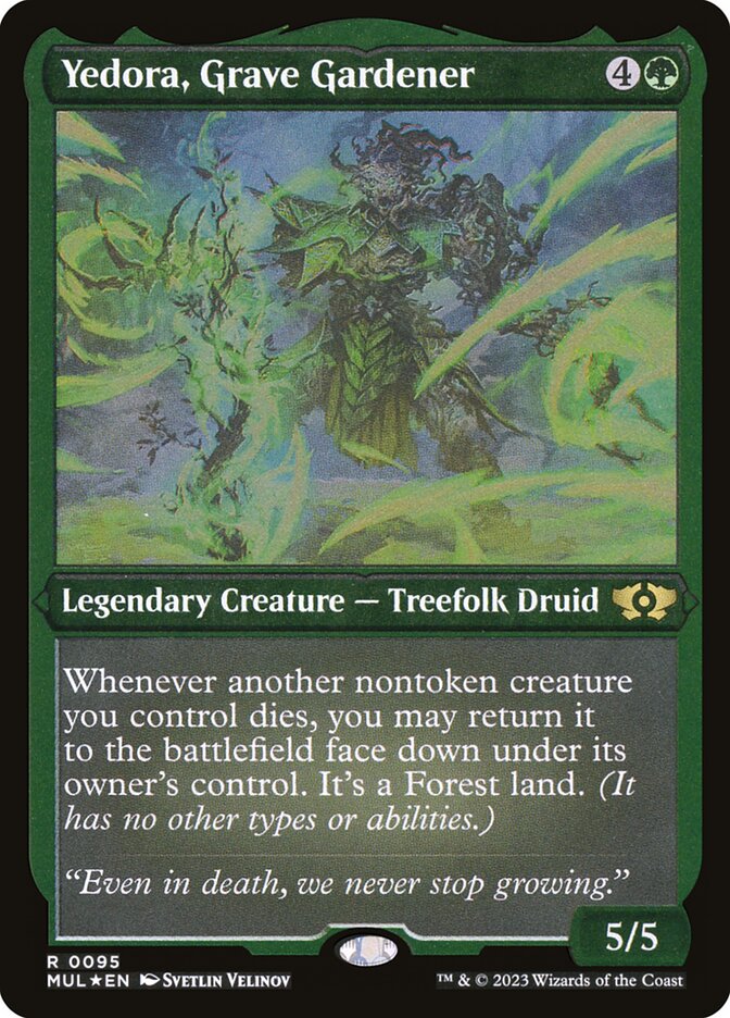 Yedora, Jardineira dos Túmulos / Yedora, Grave Gardener - Magic: The Gathering - MoxLand