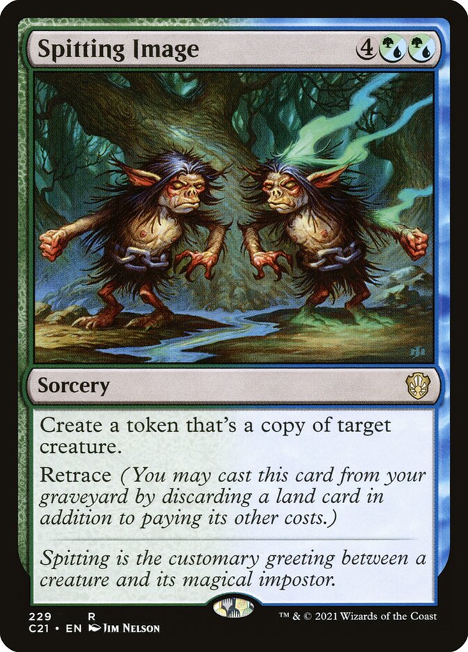 Cuspido e Escarrado / Spitting Image - Magic: The Gathering - MoxLand