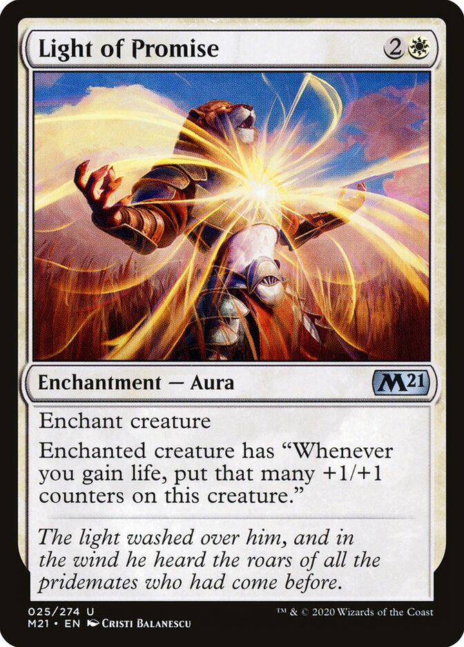 Luz da Promessa / Light of Promise - Magic: The Gathering - MoxLand
