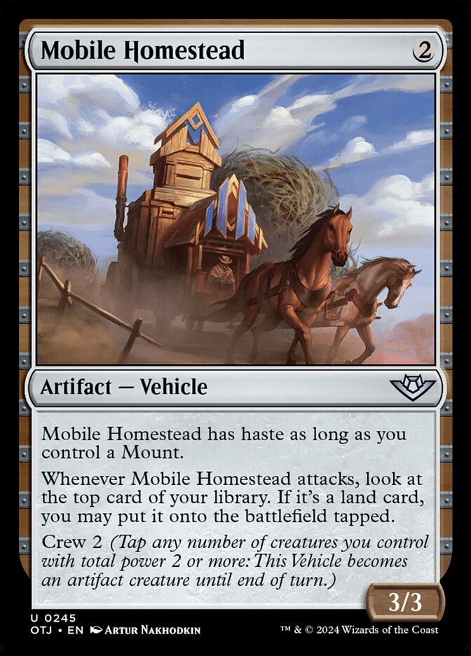 Cabana Móvel / Mobile Homestead - Magic: The Gathering - MoxLand