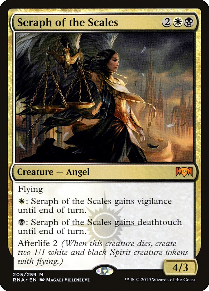 Serafim das Balanças / Seraph of the Scales - Magic: The Gathering - MoxLand