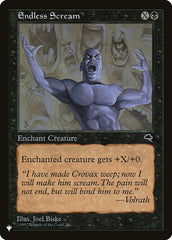 Grito Interminável / Endless Scream - Magic: The Gathering - MoxLand