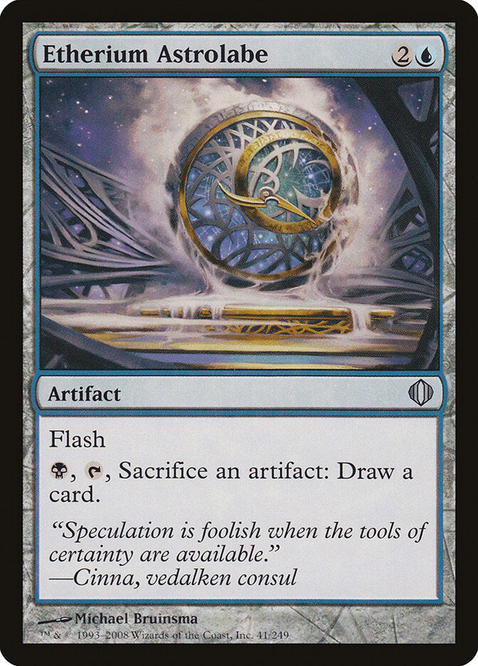 Astrolábio de Etherium / Etherium Astrolabe - Magic: The Gathering - MoxLand