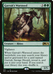 Montaria de Guerra de Garruk / Garruk's Warsteed - Magic: The Gathering - MoxLand