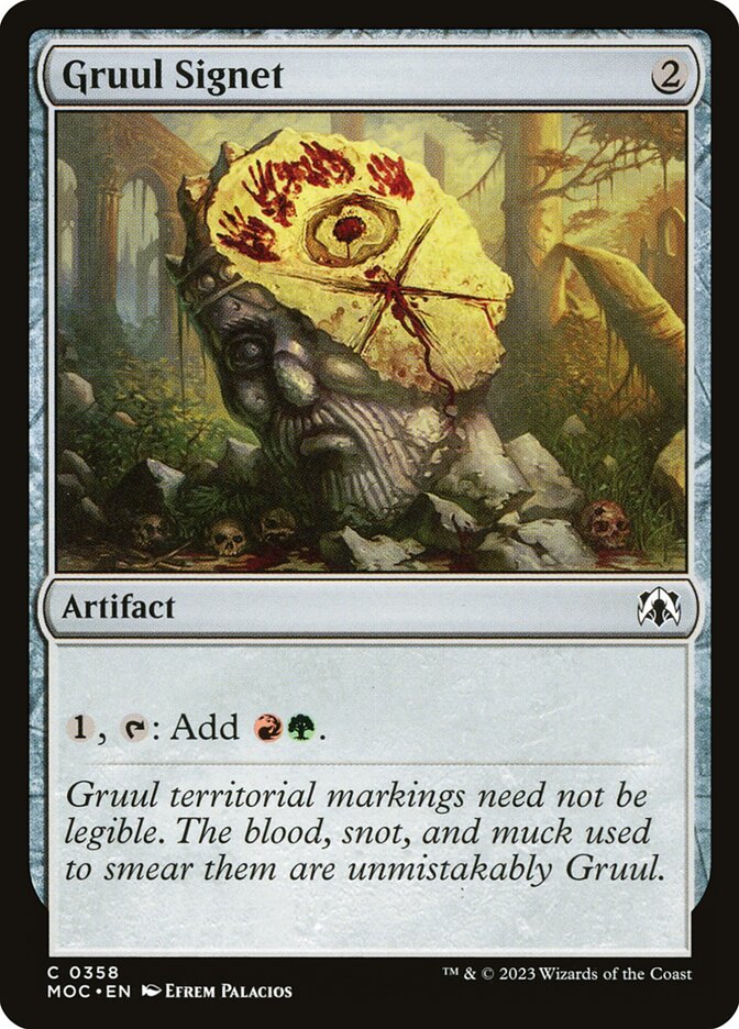 Sinete Gruul / Gruul Signet - Magic: The Gathering - MoxLand