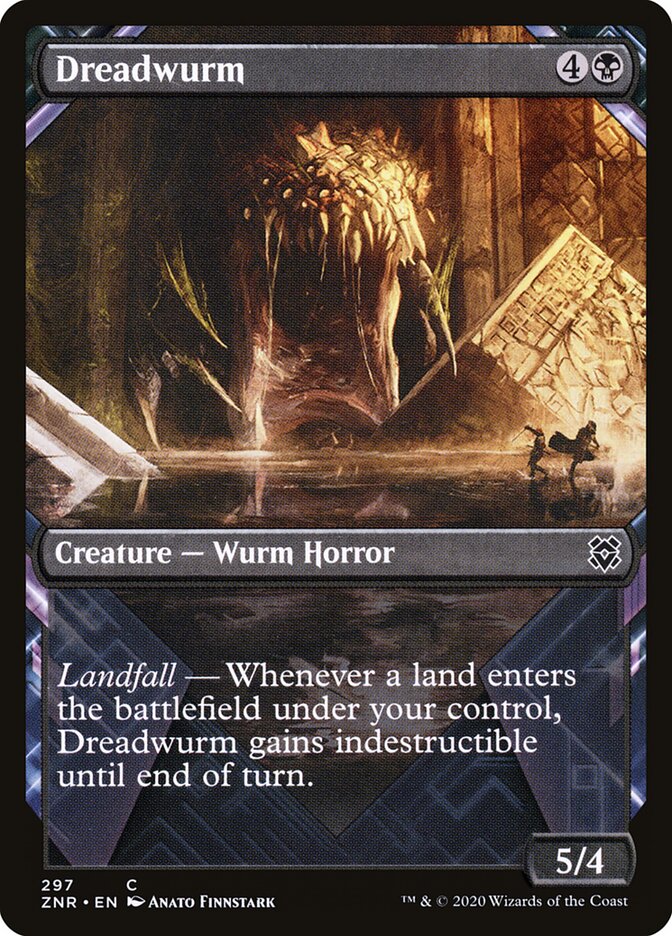 Vorme do Medo / Dreadwurm - Magic: The Gathering - MoxLand