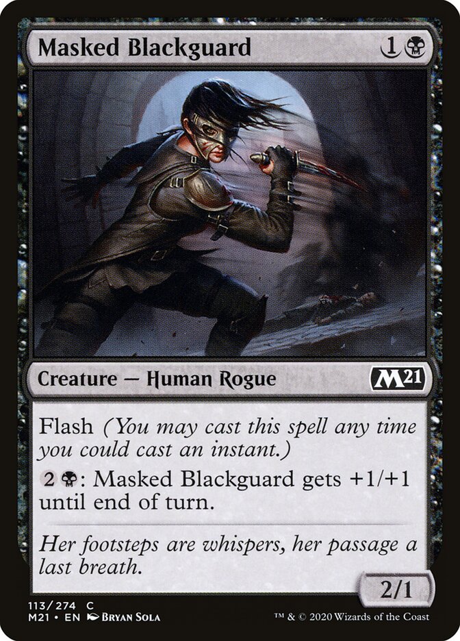 Canalha Mascarada / Masked Blackguard - Magic: The Gathering - MoxLand