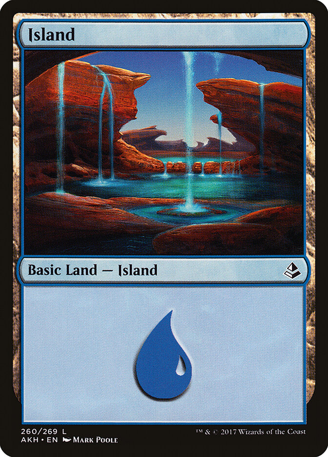 Ilha / Island - Magic: The Gathering - MoxLand