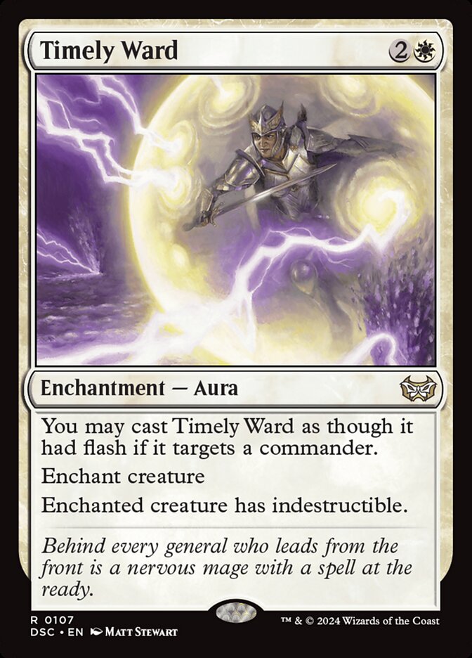 Proteção Providencial / Timely Ward - Magic: The Gathering - MoxLand